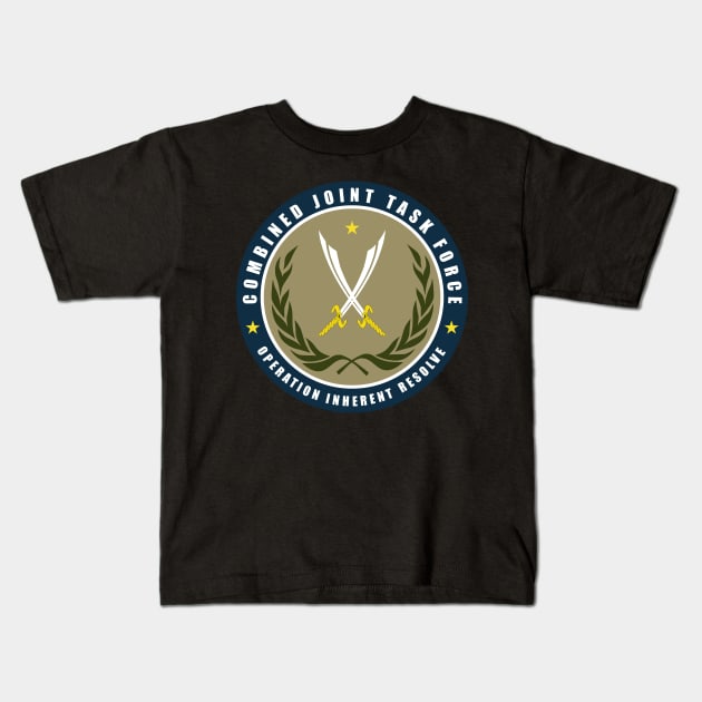 JTF - Joint Task Force - Operation Inherent Resolve Kids T-Shirt by twix123844